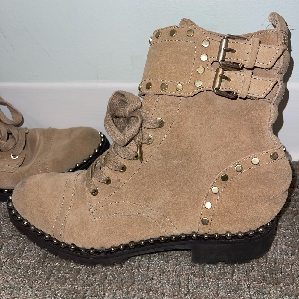 Sam Edelman Studded Suede Boots